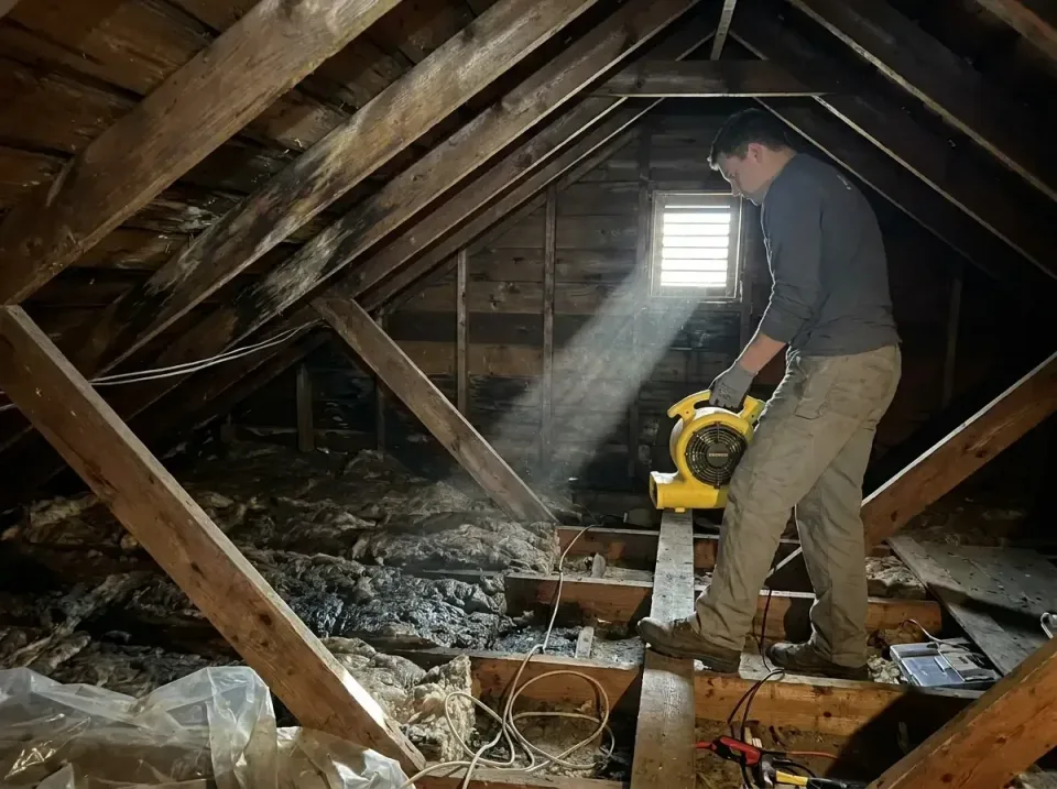 attic-water-damage-drying-proc-007 — frequently asked questions, Emergency Water Extraction & 24/7 Flood Response in Eastlan…